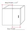 Picture of Wall Blind Corner Cabinet (WBC)